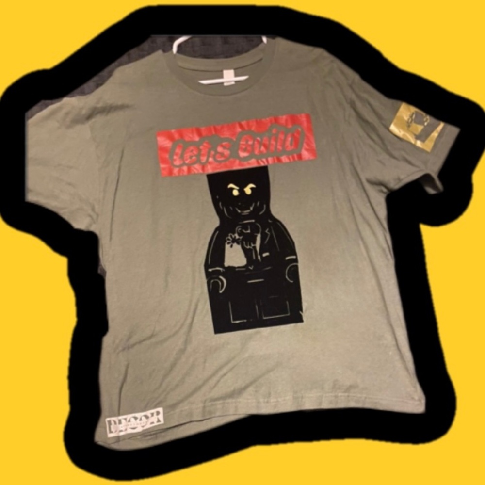 Custom handmade Men’s TShirt Olive Green